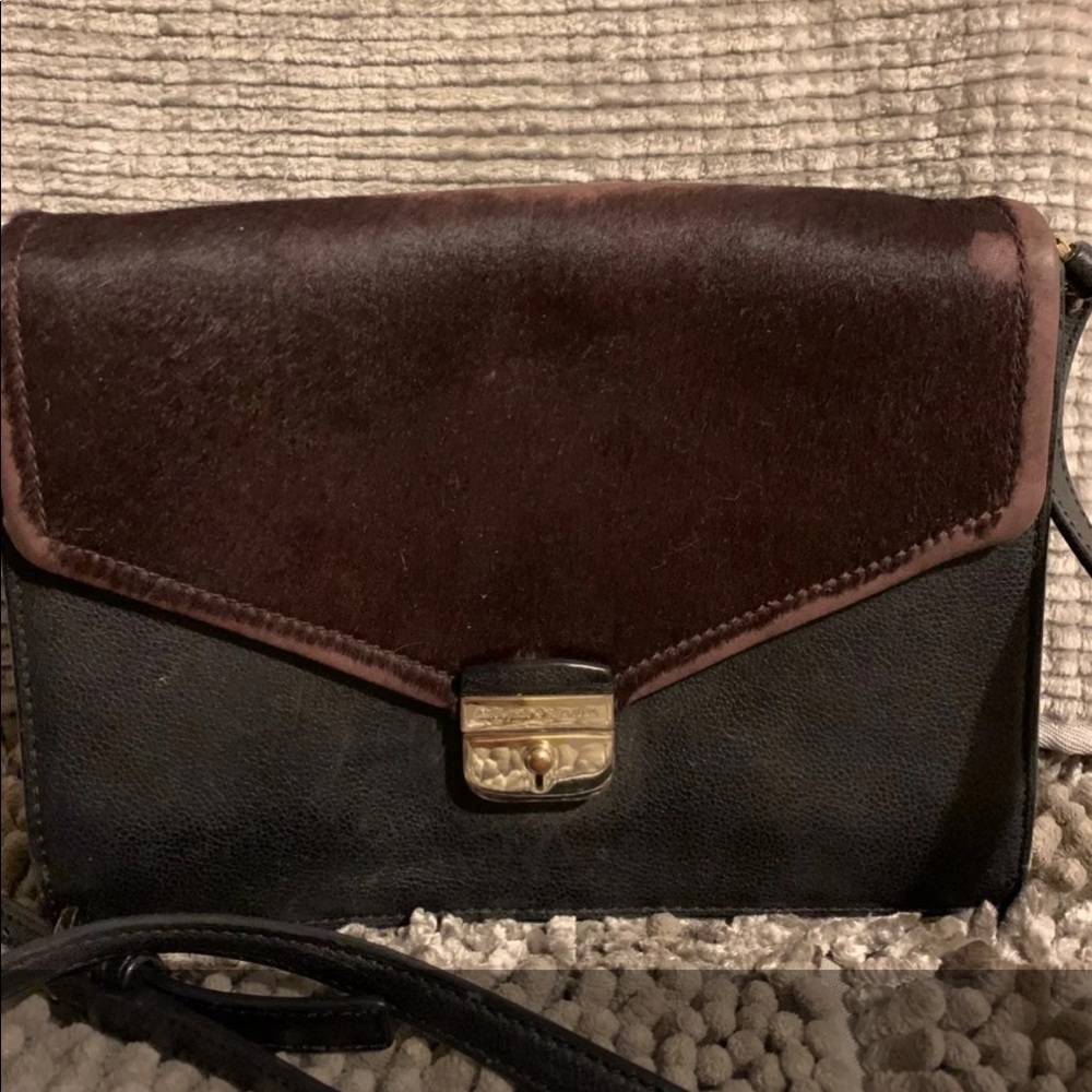 RARE Kate Spade Genuine Calf Fur Leather Crossbody